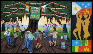 Festivals Acadiens Poster