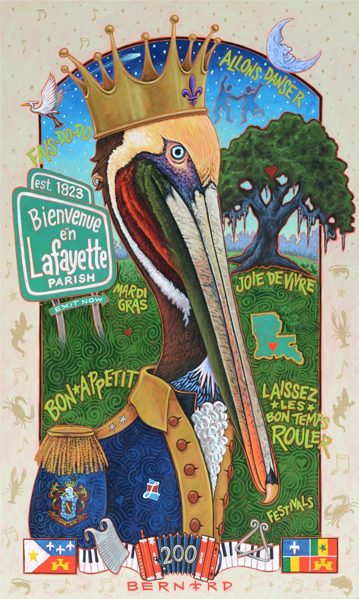 Bienvenue en Lafayette, Celebrating Lafayette Parish Bicentennial