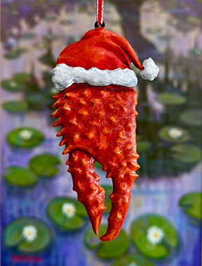 Santa Claws Ornament