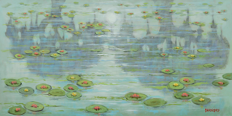 Misty Morning on the Lake