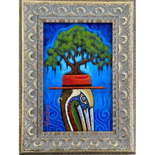 6x4 King George Green Oak