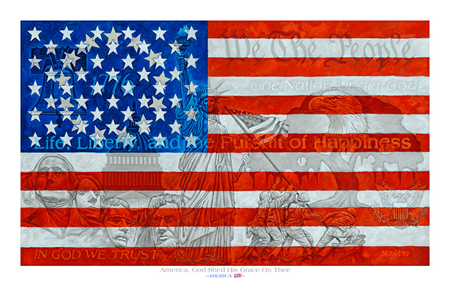 America, God Shed His Grace On Thee